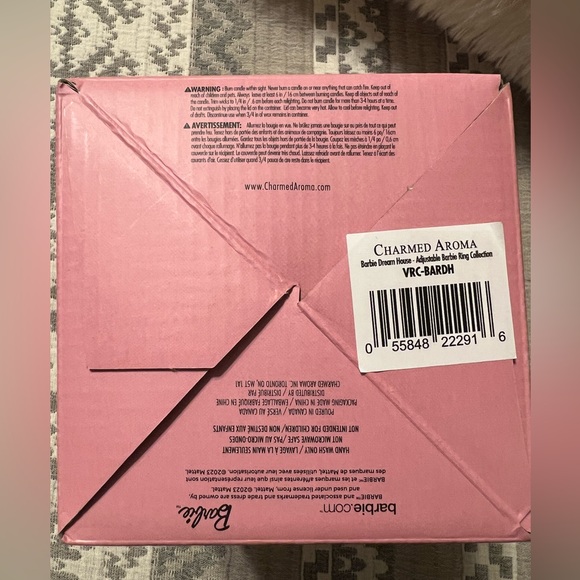 Charmed Aroma Barbie Dream House Candle + Jewelry Tray  (New & Not Available) - Picture 3 of 4